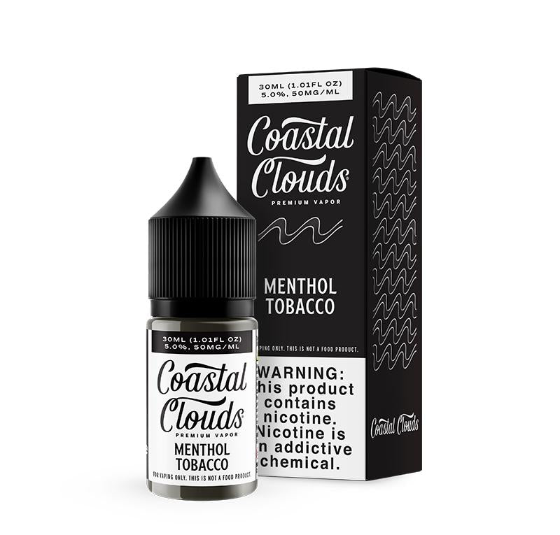 Coastal Clouds Salt Menthol Tobacco eJuice