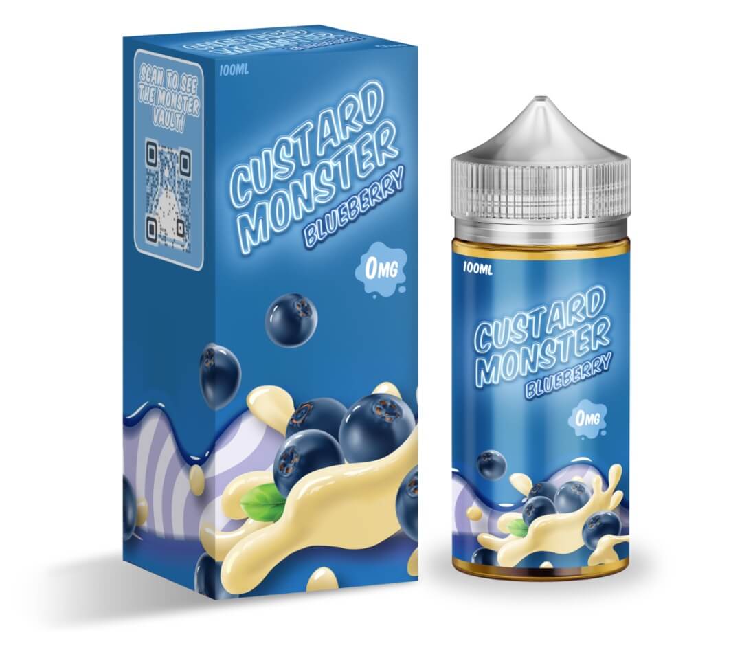 Custard Monster Blueberry eJuice - eJuice BOGO