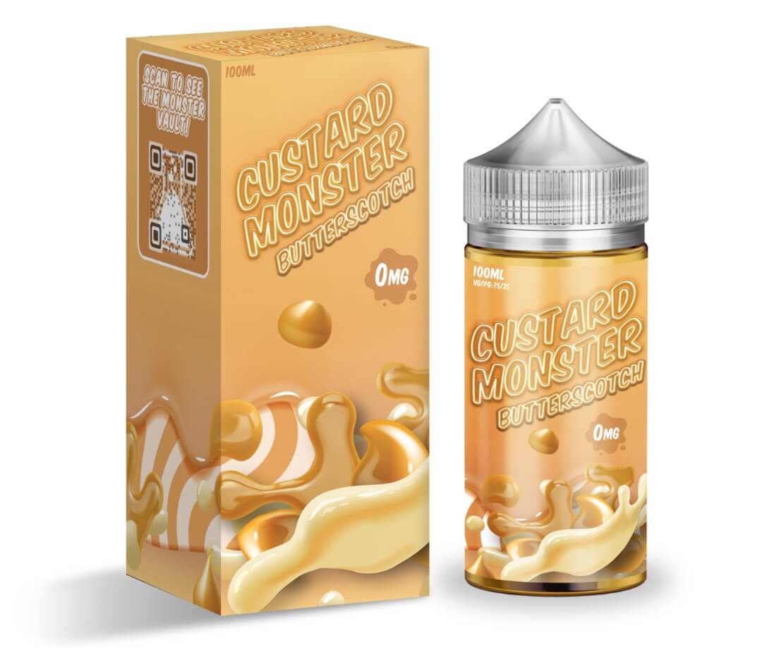 Custard Monster Butterscotch eJuice - eJuice BOGO