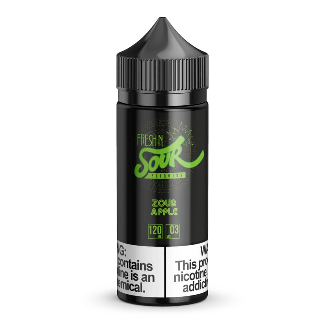 Fresh N Sour Zour Apple eJuice - eJuice BOGO