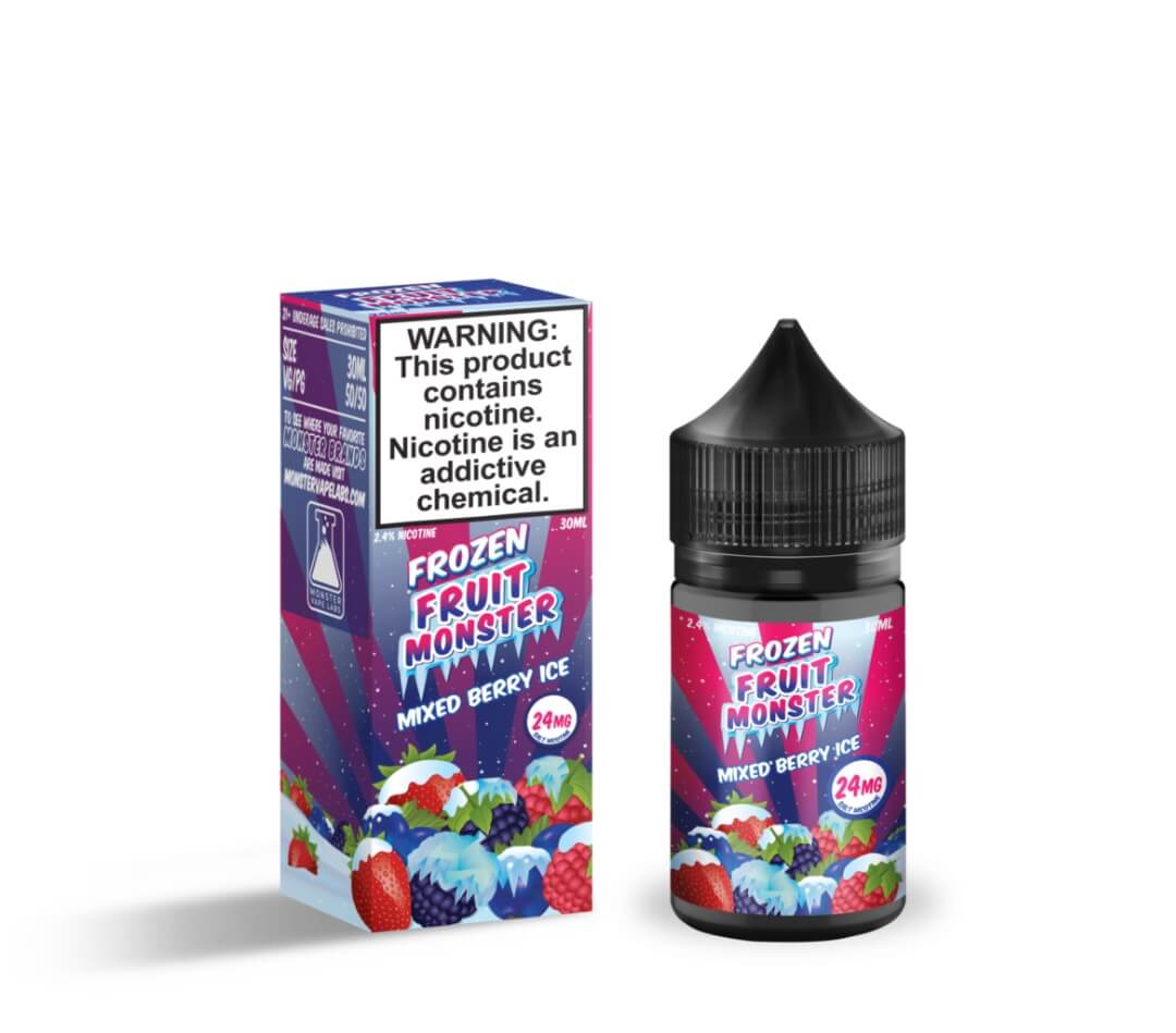 Frozen Fruit Monster Salt Mixed Berry Ice eJuice - eJuice BOGO