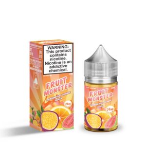 Fruit Monster Salt Passionfruit Orange Guava eJuice - eJuice BOGO