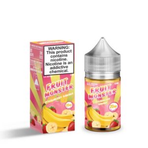 Fruit Monster Salt Strawberry Banana eJuice - eJuice BOGO