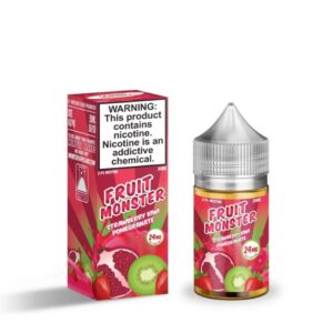 Fruit Monster Salt Strawberry Kiwi Pomegranate eJuice - eJuice BOGO