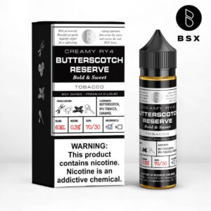 Glas BSX Butterscotch Reserve eJuice - eJuice BOGO