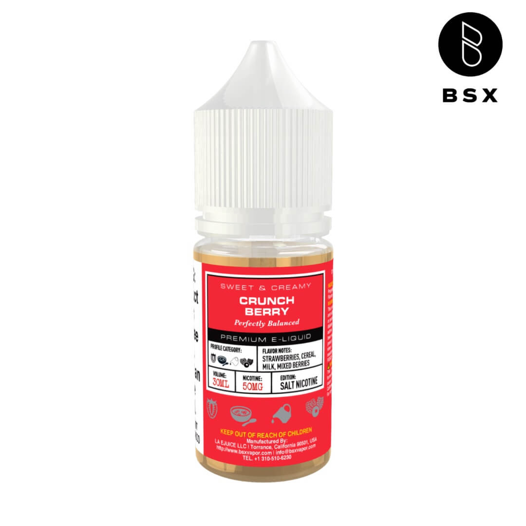 Glas BSX Salt Crunch Berry eJuice - eJuice BOGO