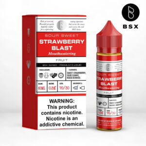 Glas BSX Strawberry Blast eJuice - eJuice BOGO