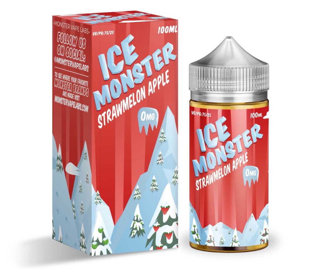 Ice Monster Strawmelon Apple eJuice - eJuice BOGO