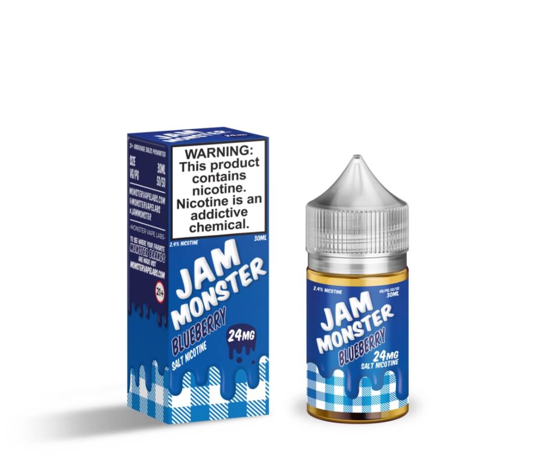 Jam Monster Salt Blueberry eJuice - eJuice BOGO
