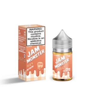 Jam Monster Salt Peach eJuice - eJuice BOGO