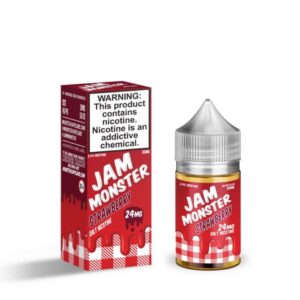 Jam Monster Salt Strawberry eJuice - eJuice BOGO