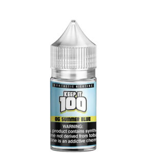 Keep It 100 Salt Summer Blue eJuice - eJuice BOGO