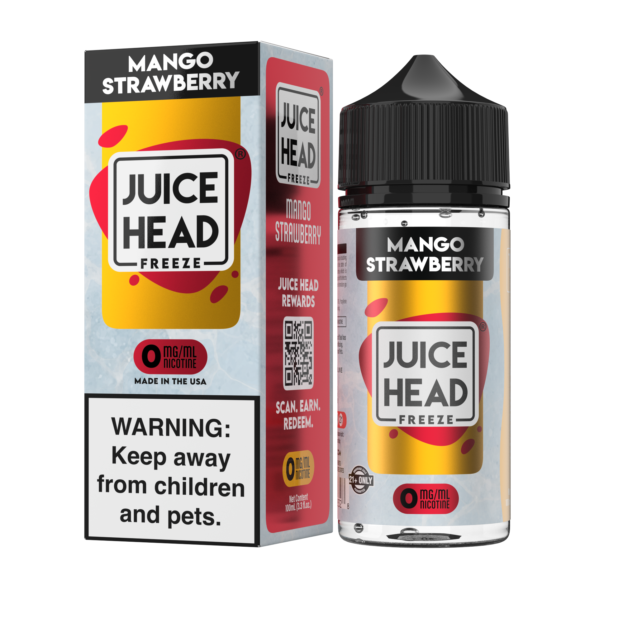 Juice Head Freeze Mango Strawberry eJuice