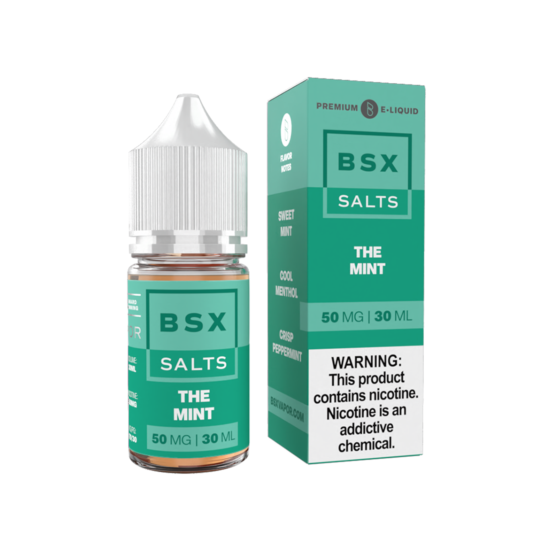 Glas BSX Salt The Mint eJuice