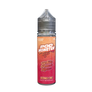 Pod Monster Salt White Peach Razz eJuice