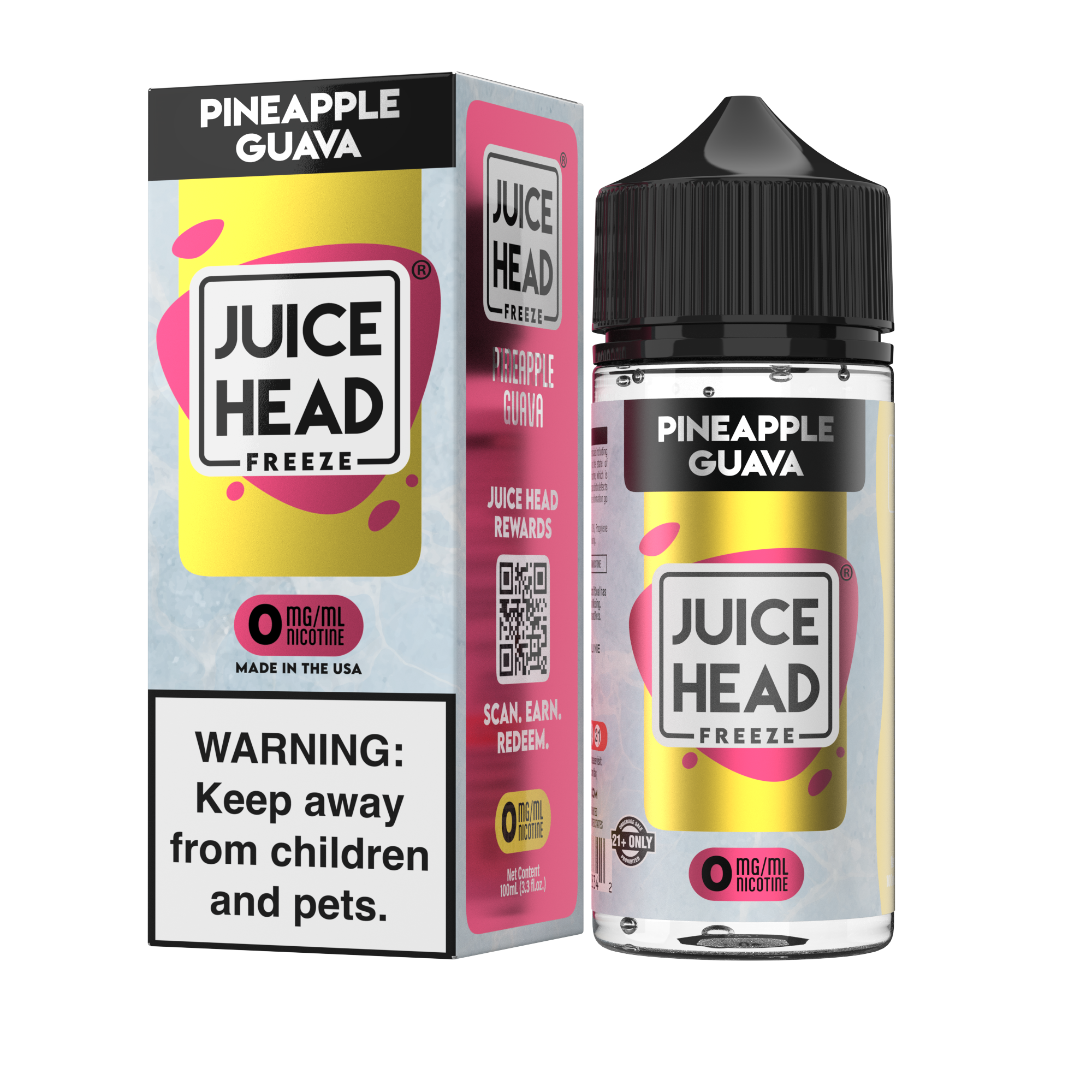 Juice Head Freeze Pineapple Guava eJuice