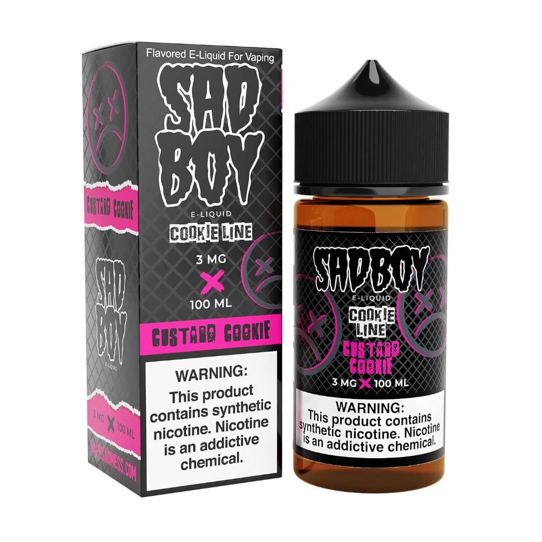 Sadboy Cookie Line Custard Cookie eJuice - eJuice BOGO