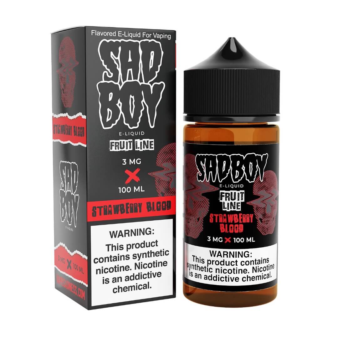 Sadboy Fruit Line Strawberry Blood eJuice - eJuice BOGO