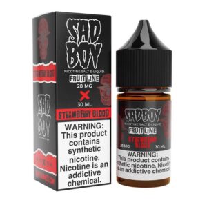 Sadboy Salt Fruit Line Strawberry Blood eJuice - eJuice BOGO