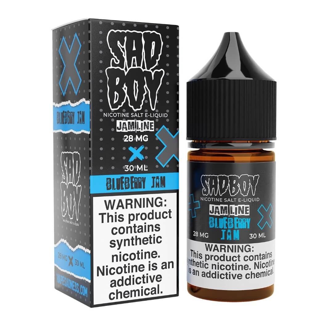 Sadboy Salt Jam Line Blueberry Jam eJuice - eJuice BOGO