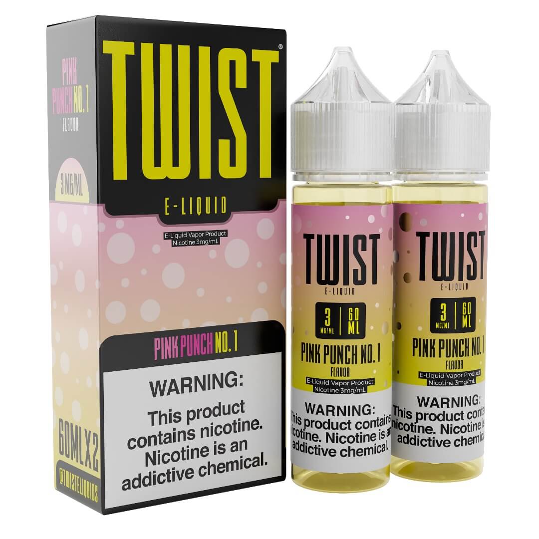 Twist e-Liquids Pink Punch No 1 eJuice - eJuice BOGO