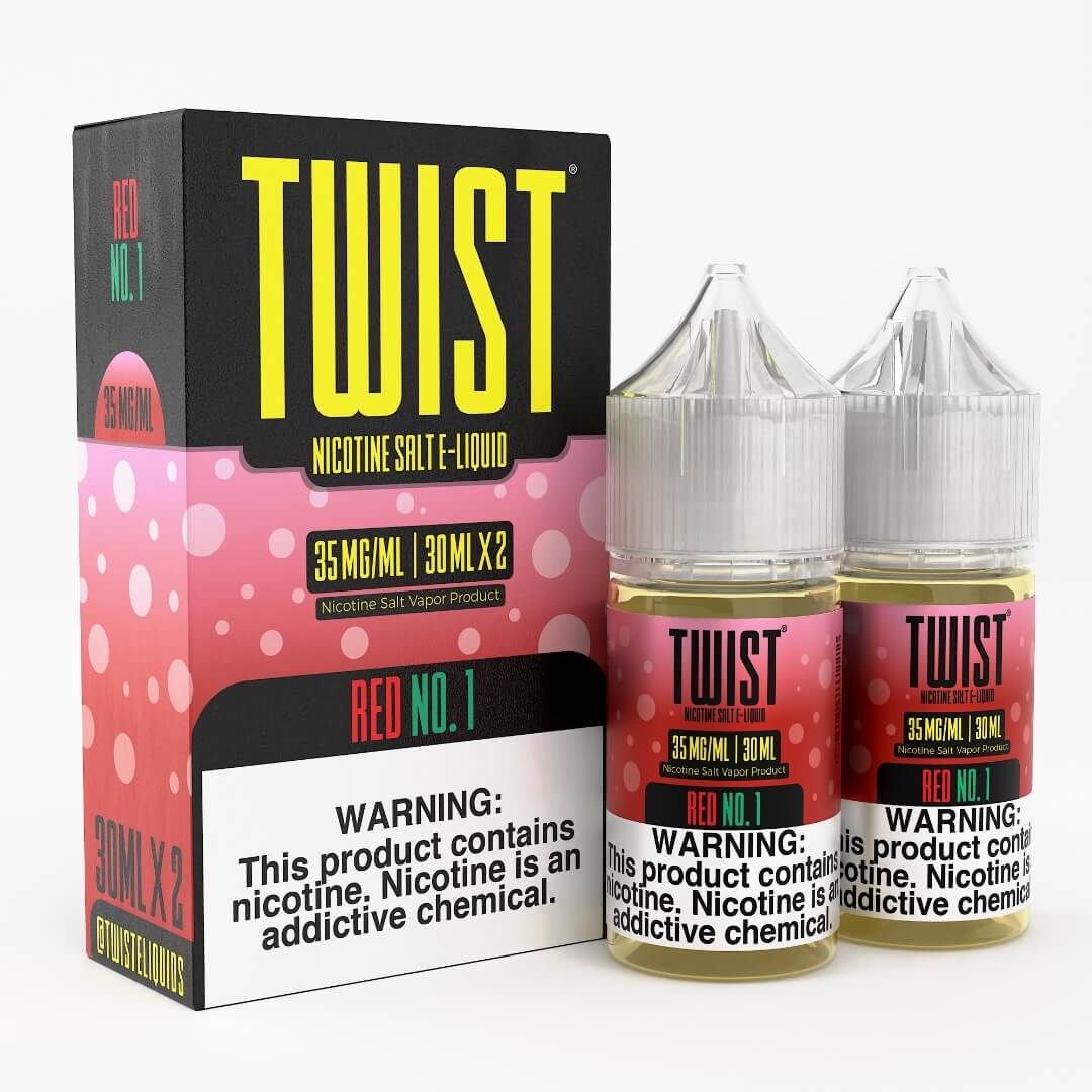 Twist e-Liquids Salt Red No 1 eJuice - eJuice BOGO