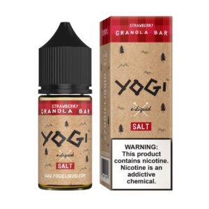 Yogi Salt Strawberry Granola Bar eJuice - eJuice BOGO