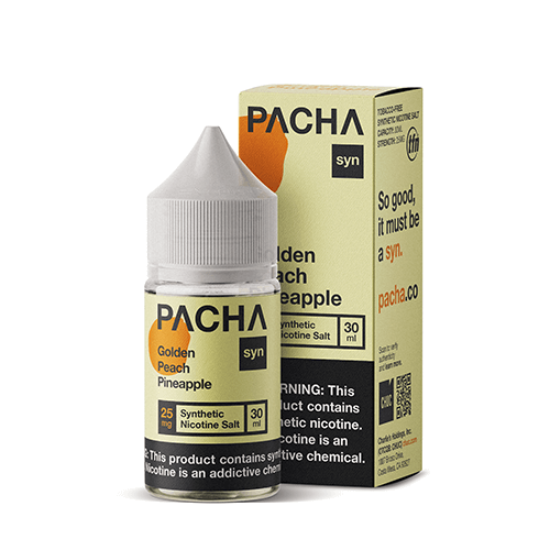 Pacha Salt Golden Peach Pineapple eJuice - eJuice BOGO